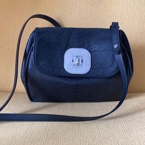Longchamp Gatsby Embrossed Leather Crossbody Bag